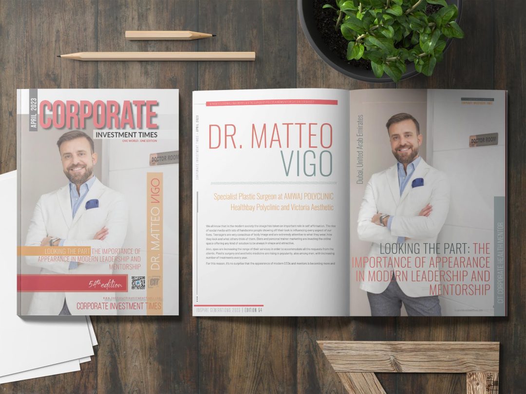 Dr Matteo Vigo Features in this month’s Corporate Investment Times